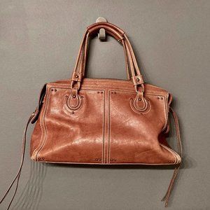 Leather Club Monaco Tote Bag
